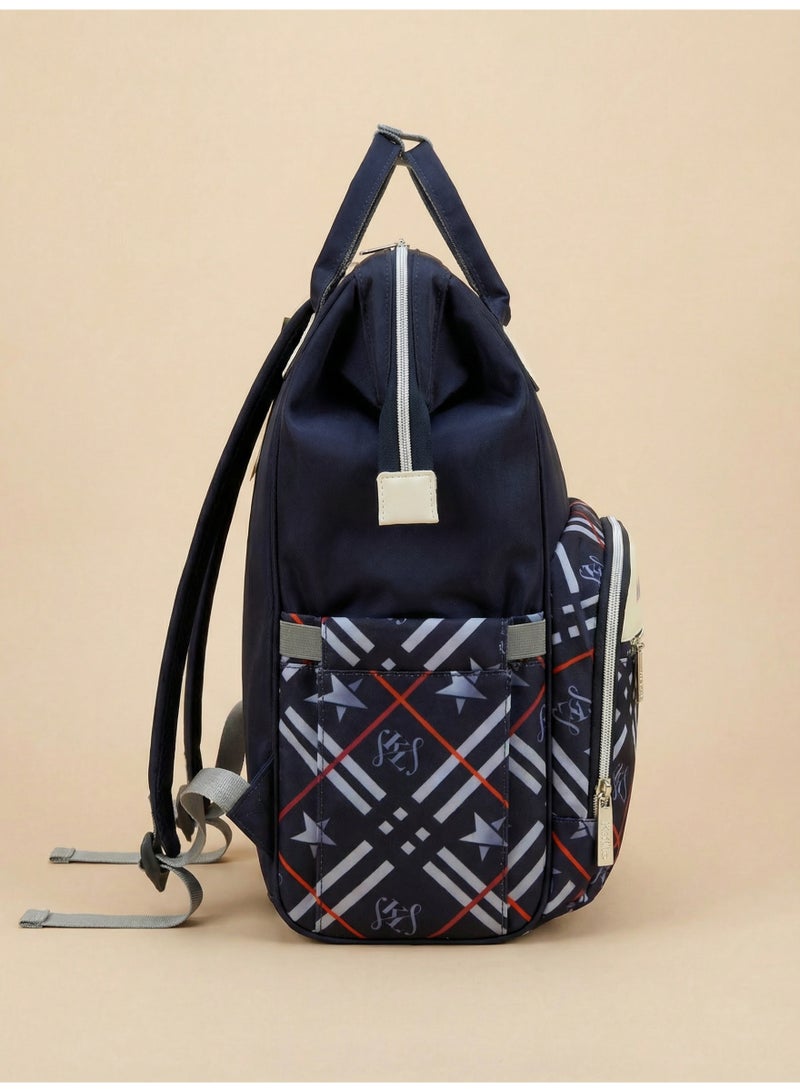 Kidilo Premium Multi-Function Diaper Bag Backpack with Portable Changing Mat, Waterproof Large Capacity Travel Organizer for Mom and Dad - Image 3